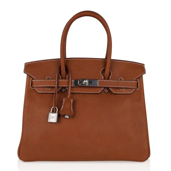 Birkin 30 Bag Palladium Hardware